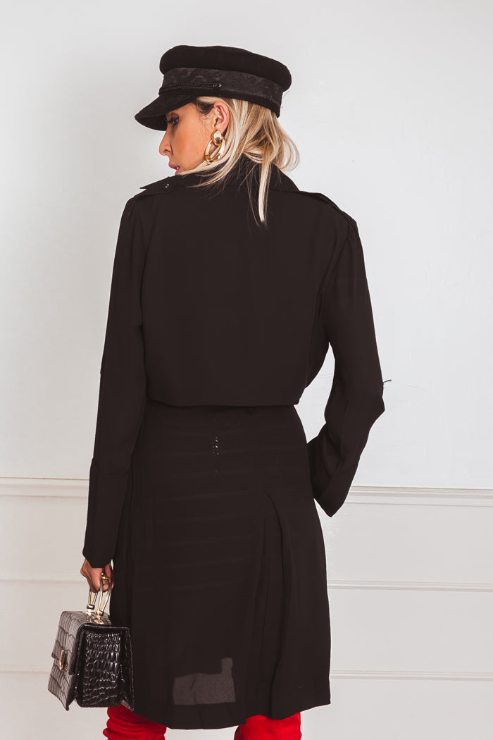 Lightweight Coat - Black