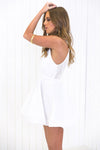 Lana Fit-&-Flair Dress - White /// Only 1-L Left /// - Haute & Rebellious