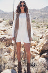 Ashlen Suede Fringe Vest - Haute & Rebellious