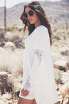 Aviana Lace Bell Sleeve Dress - Haute & Rebellious