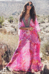 Diara Embellished Kaftan - Pink - Haute & Rebellious