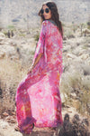 Diara Embellished Kaftan - Pink - Haute & Rebellious