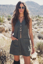 Aviana Sleeveless Suede Dress - Haute & Rebellious