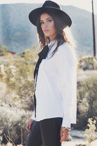 Layla Long Sleeve Button Down Shirt - Haute & Rebellious
