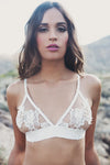 Lexie Lace Bralette - White - Haute & Rebellious