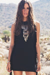 Mila Fringe Sweater Dress - Haute & Rebellious