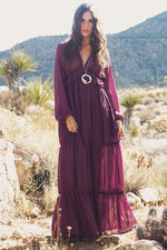 Estelle Tiered Ruffle Maxi Dress - Haute & Rebellious