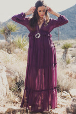Estelle Tiered Ruffle Maxi Dress - Haute & Rebellious