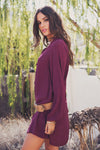 Lilah Flowy Lace-Up Tunic /// Only 1-S Left /// - Haute & Rebellious