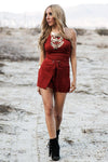 Heaven To Touch Layered Suede Shorts - Haute & Rebellious