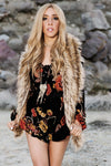 Burn Out My Heart Floral Print Romper /// Only 1-L Left /// - Haute & Rebellious