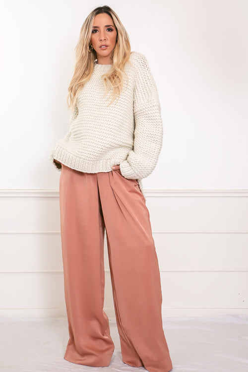 Heavy Chunky Knit Sweater