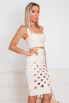 Cross Strap Bandage Skirt