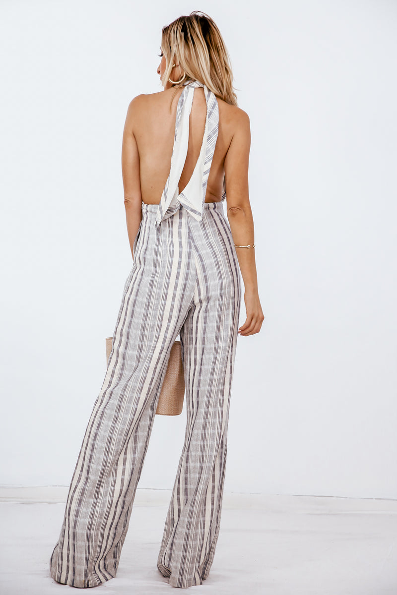 Discover 234+ tie detail jumpsuit