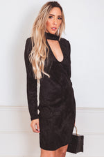 Crushed Velvet Dress