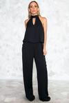 At My Best Dressy Jumpsuit - Black - Haute & Rebellious