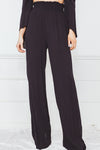 Crop Top & Pant Set - Navy