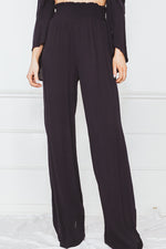 Crop Top & Pant Set - Navy