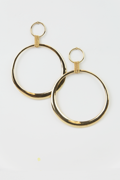 Large Hoop Earrings - Haute & Rebellious
