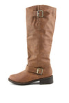 RIDING KNEE BOOT - Cognac - Haute & Rebellious