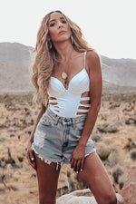 Strappy One-Piece Swimsuit