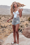 Strappy One-Piece Swimsuit