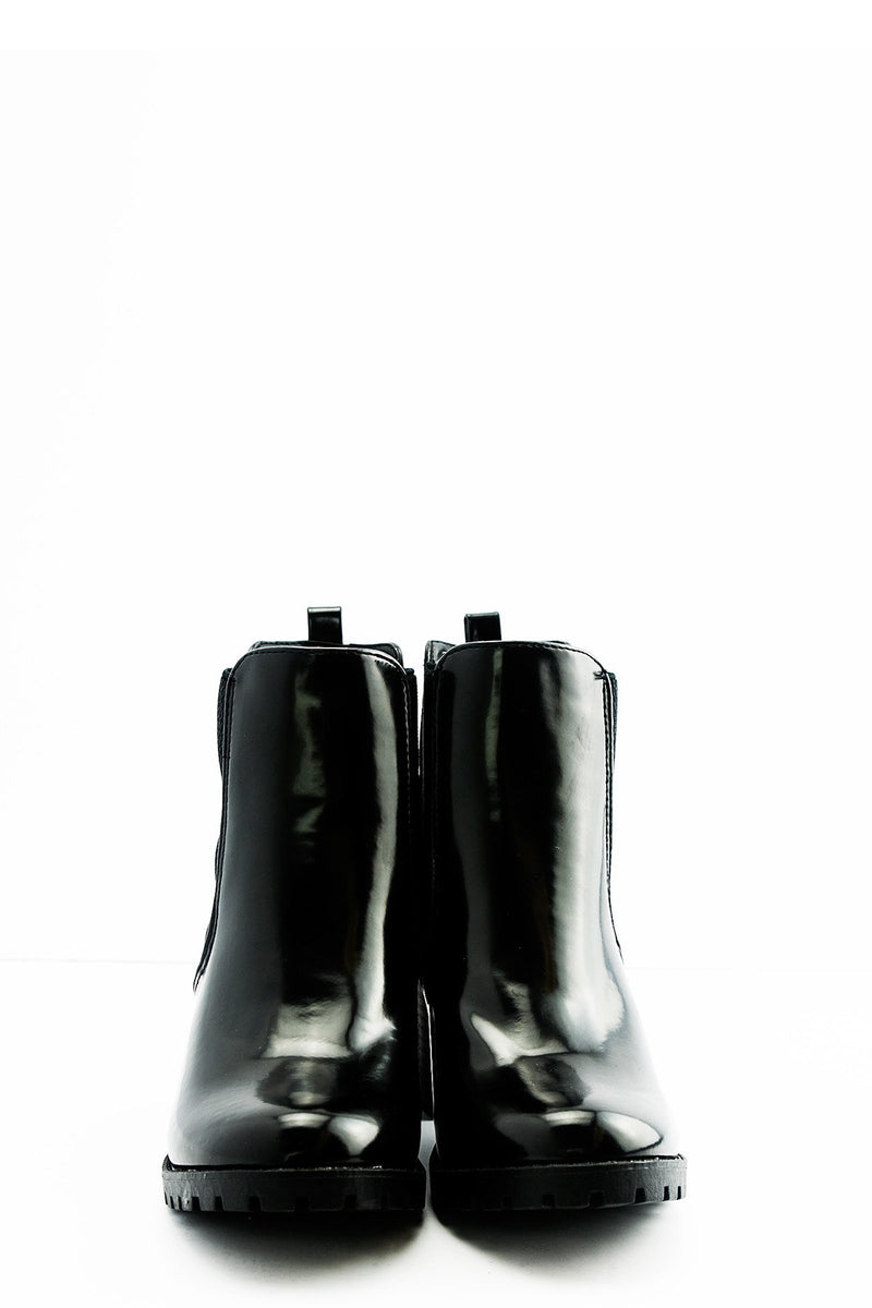 Marlee Leather Bootie - Haute & Rebellious