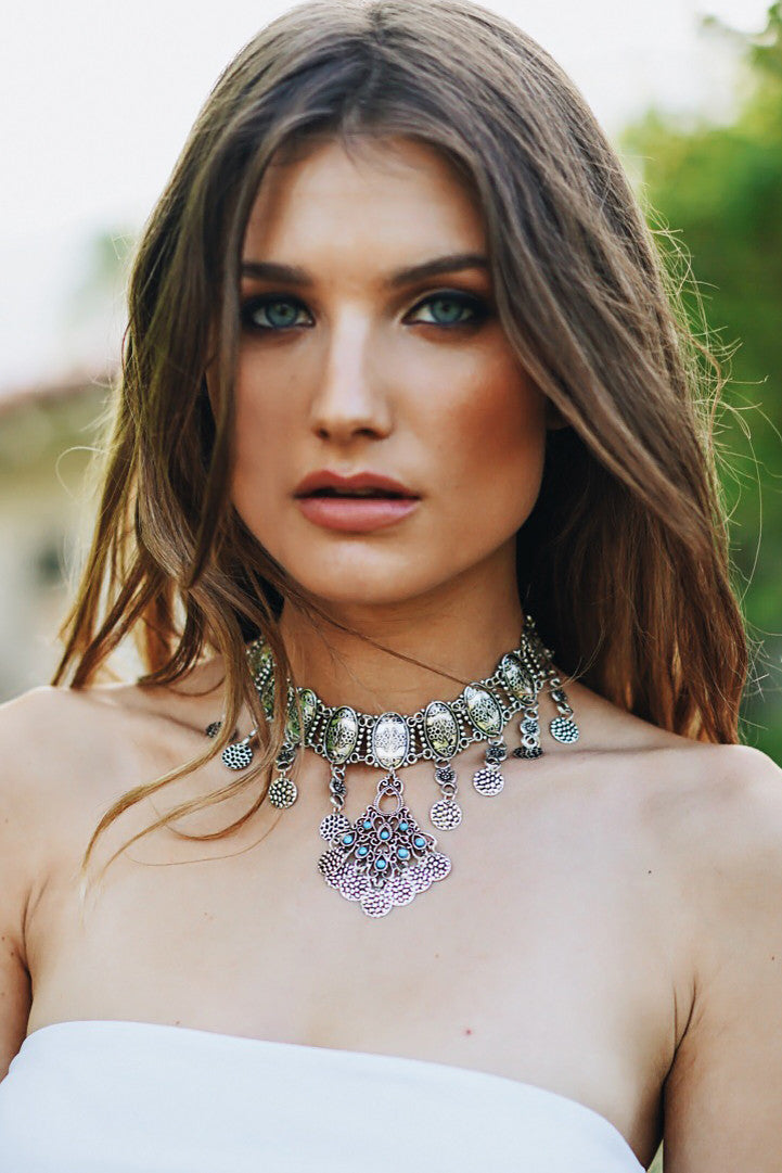 Sashana Metal Chocker - Haute & Rebellious