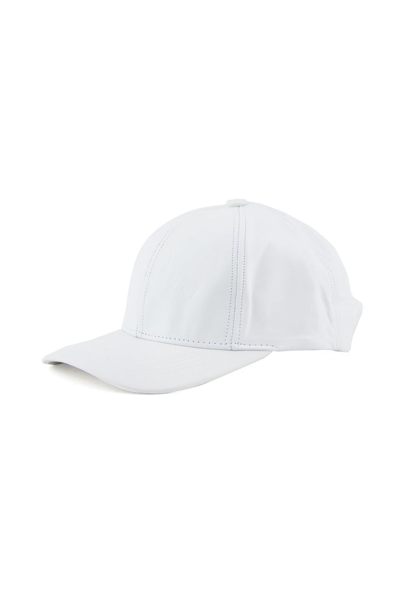 GENUINE LEATHER CAP - White - Haute & Rebellious