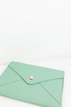 Oversize Envelope Clutch - Mint