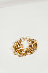 Gold Double Chain Link Bracelet