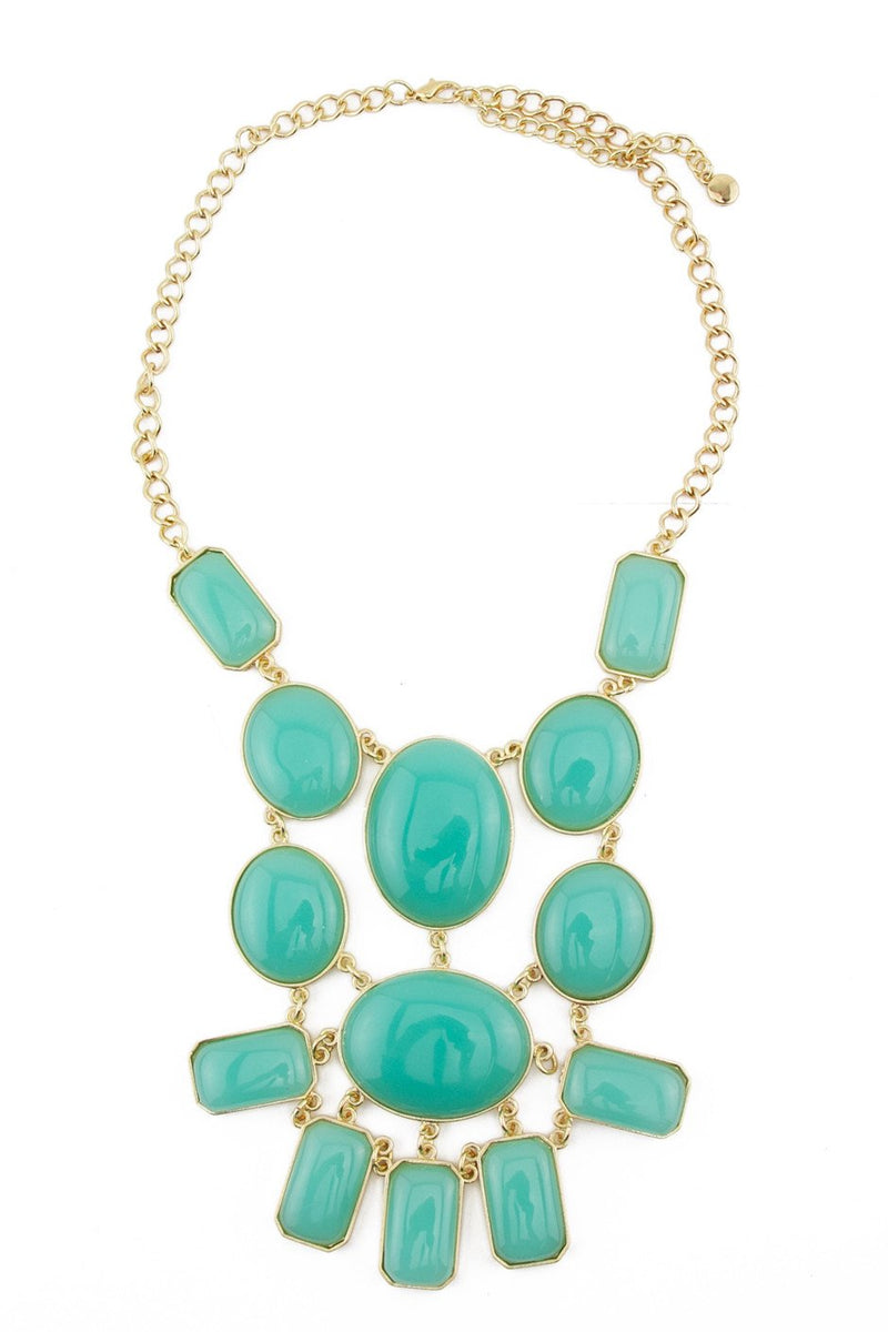 MINT STONE NECKLACE - Haute & Rebellious