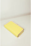 Small Clutch with Gold Trim - Yellow