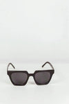 Rectangular Frame Sunglasses - Black