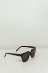 Rectangular Frame Sunglasses - Black