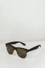 Vintage Frame Sunglasses - Black