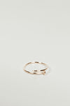 Petite Nail Spiral Ring - Gold