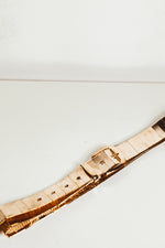 Solid Gold Plated Belt