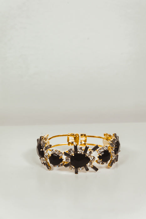 Elegant Crystal Bracelet - Gold