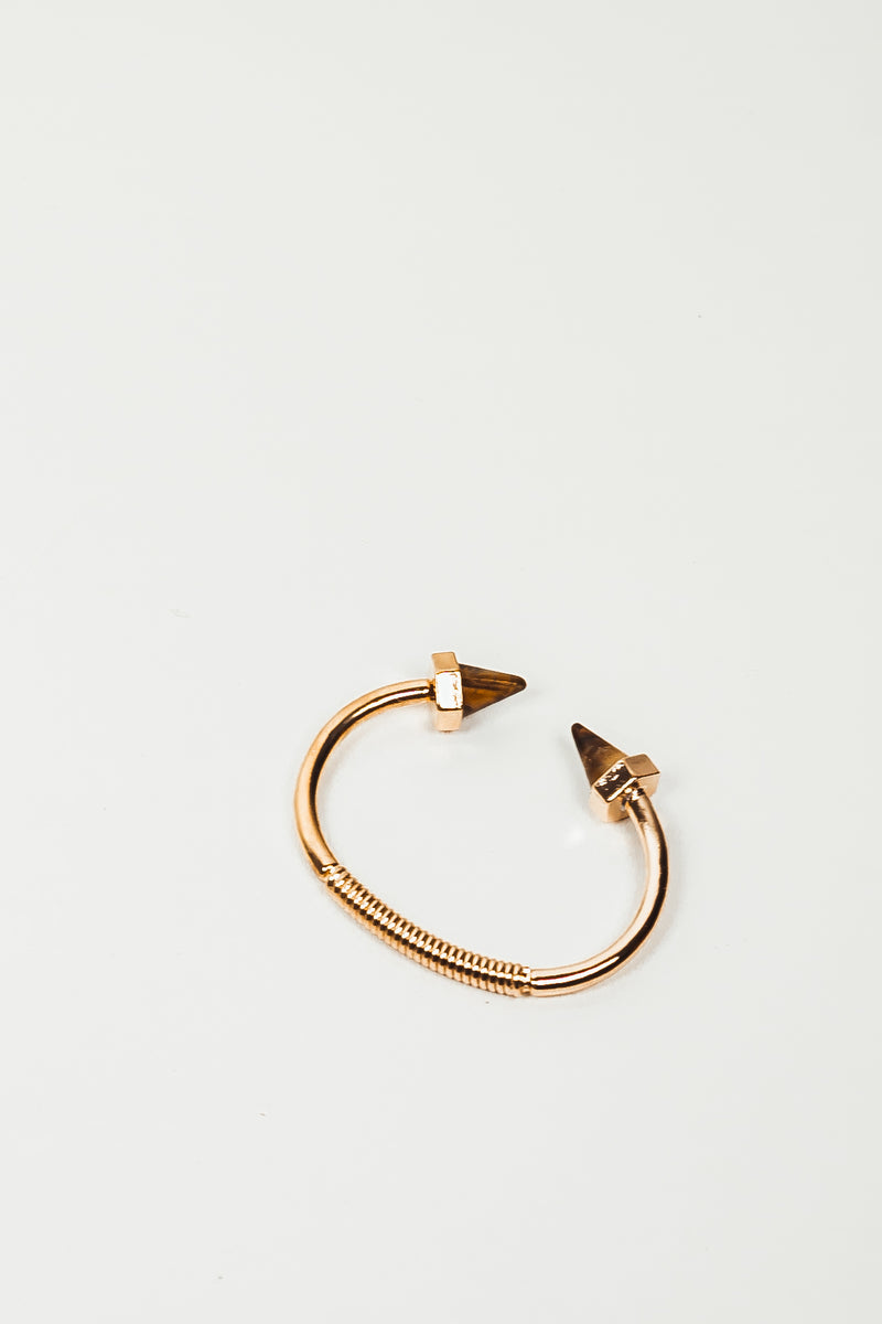 Bolt Meeting Bracelet - Brown