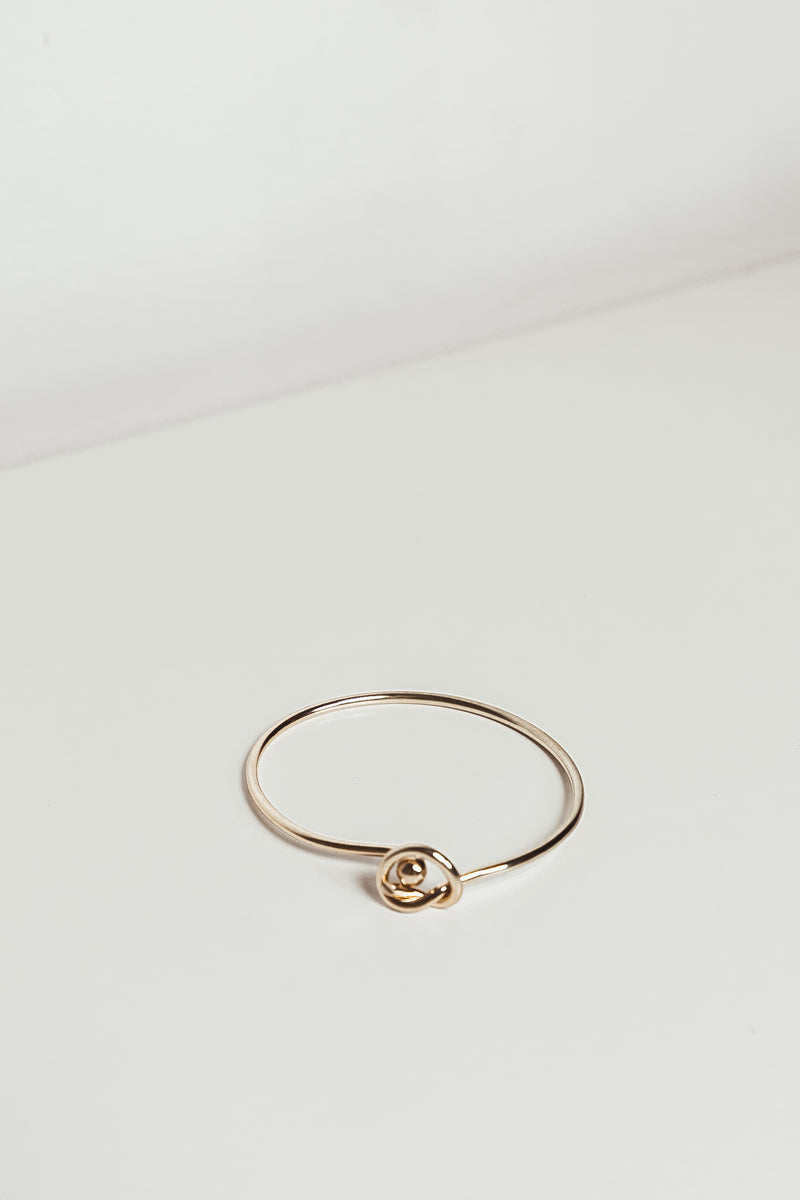 Petite Gold Knot Cuff