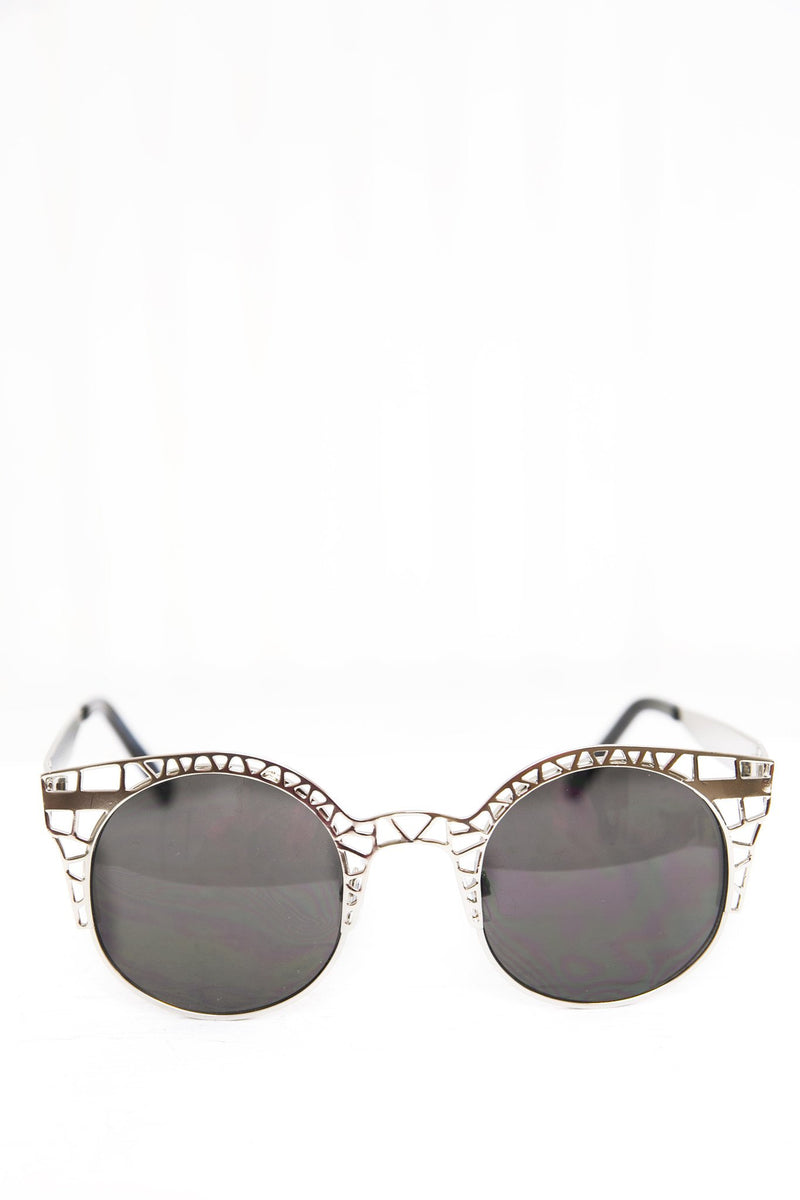 Celina Cutout Shades - Silver - Haute & Rebellious