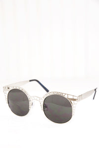 Celina Cutout Shades - Silver - Haute & Rebellious