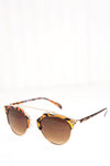 Alise Aviator Shades - Brown/Gold - Haute & Rebellious