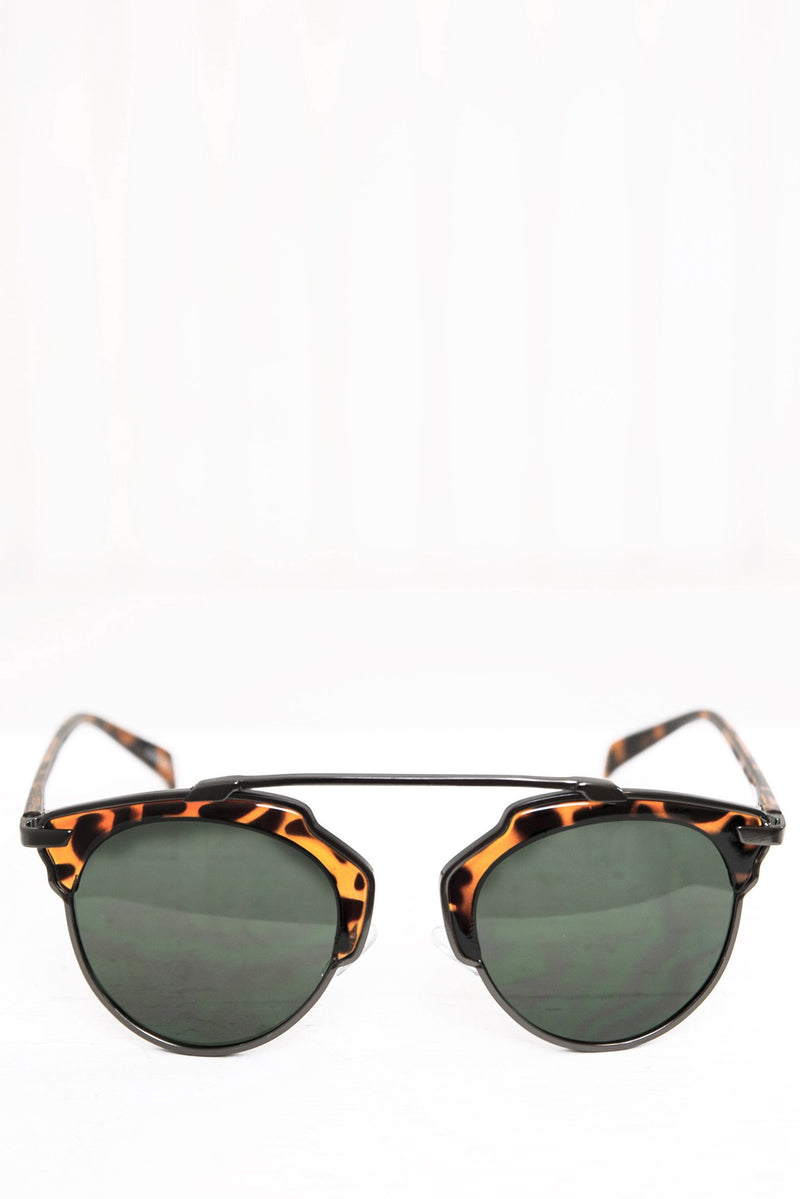 Alise Aviator Shades - Brown - Haute & Rebellious