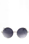 Farrah Round Sunglasses - Silver - Haute & Rebellious