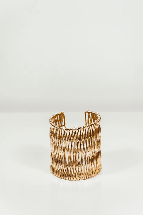 Woven Metal Cuff
