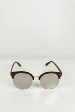 Road Ahead Reflective Sunglasses - Black/Silver
