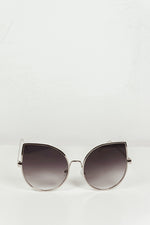 Half Way There Sunglasses - Silver/Blue