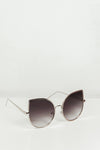 Half Way There Sunglasses - Silver/Blue